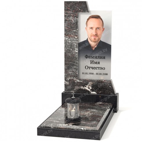 Памятник со стеклом СС-12