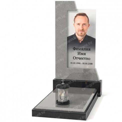 Памятник со стеклом СС-12