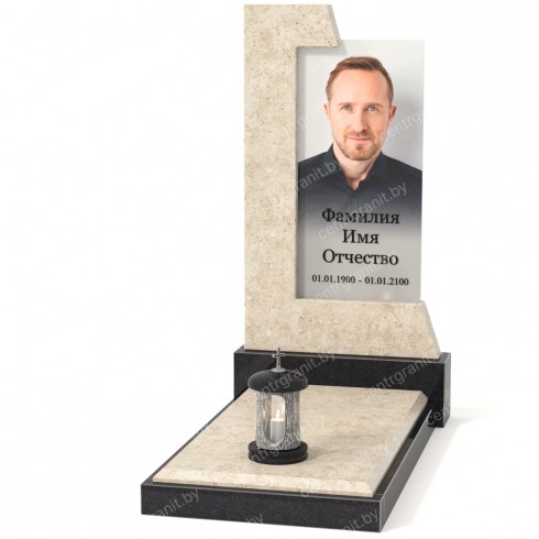 Памятник со стеклом СС-12