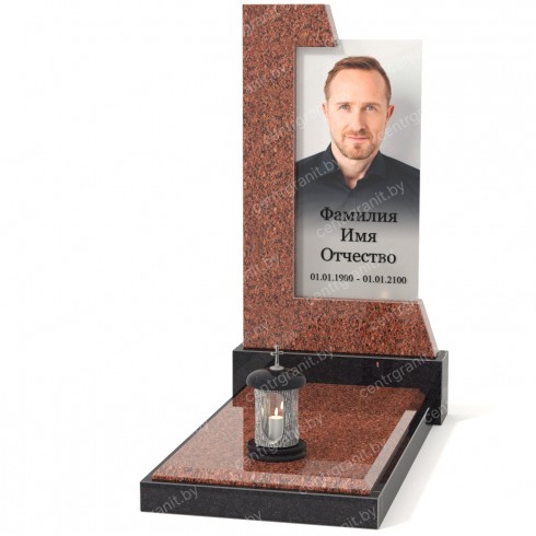 Памятник со стеклом СС-12