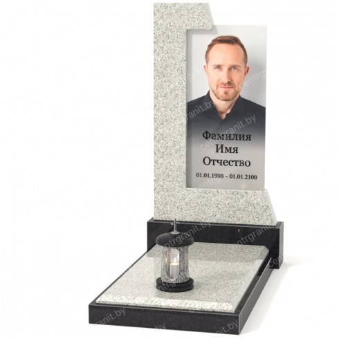 Памятник со стеклом СС-12