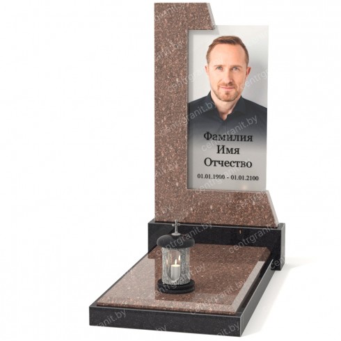 Памятник со стеклом СС-12