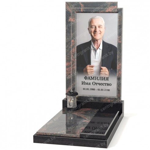 Памятник со стеклом СС-15