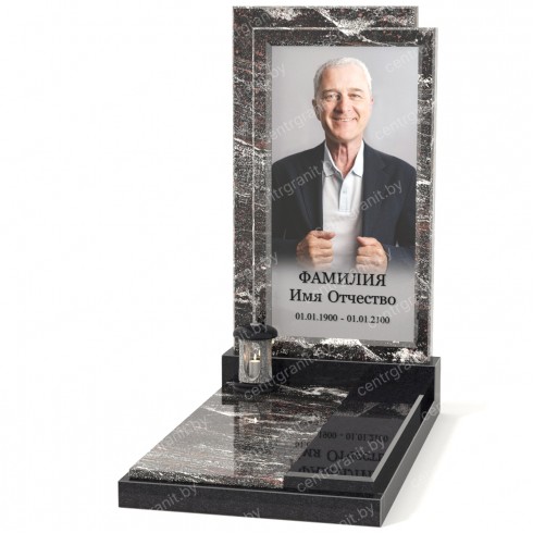 Памятник со стеклом СС-15