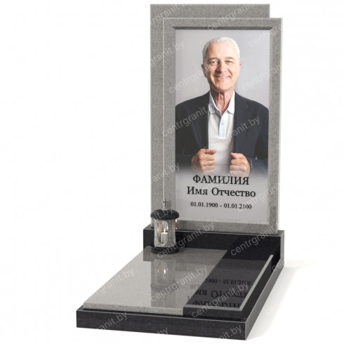 Памятник со стеклом СС-15