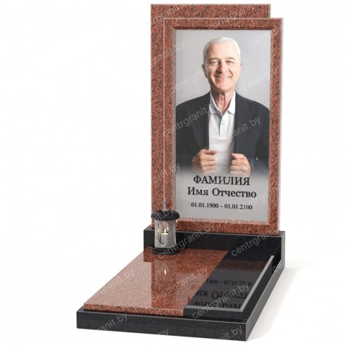 Памятник со стеклом СС-15