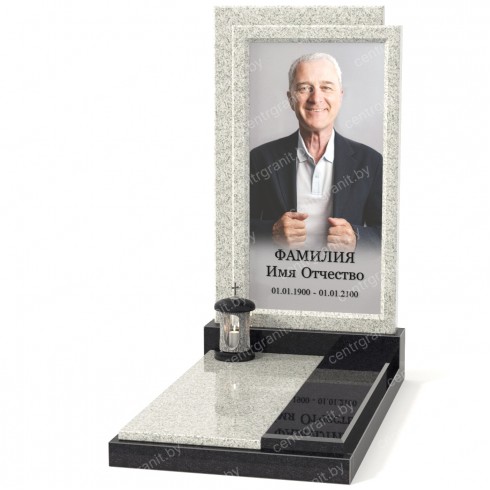 Памятник со стеклом СС-15