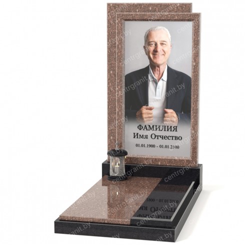 Памятник со стеклом СС-15