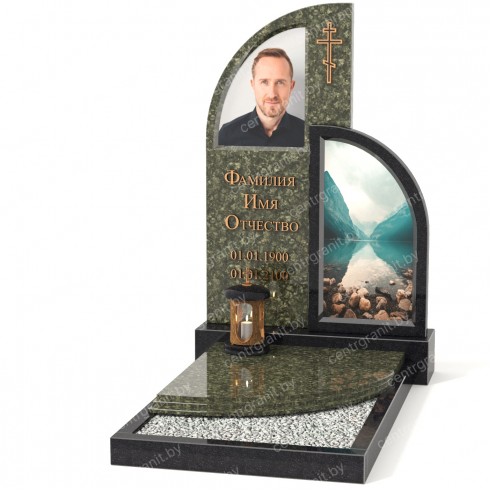 Памятник со стеклом СС-16