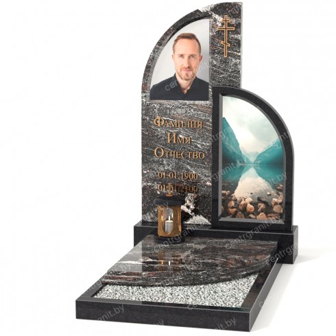 Памятник со стеклом СС-16