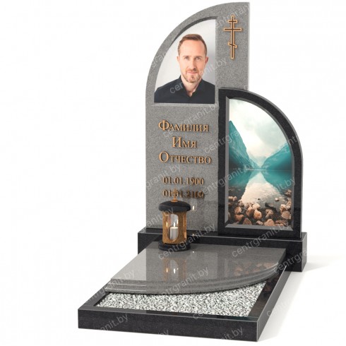 Памятник со стеклом СС-16