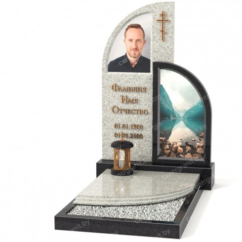 Памятник со стеклом СС-16