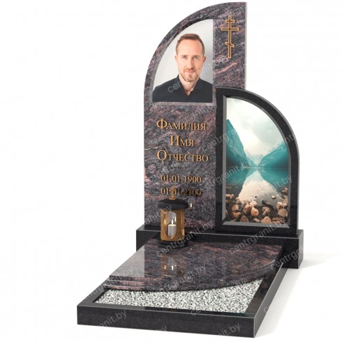 Памятник со стеклом СС-16