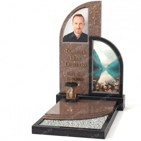 Памятник со стеклом СС-16