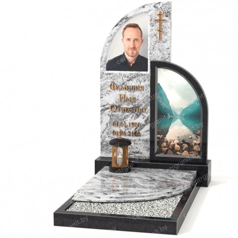 Памятник со стеклом СС-16