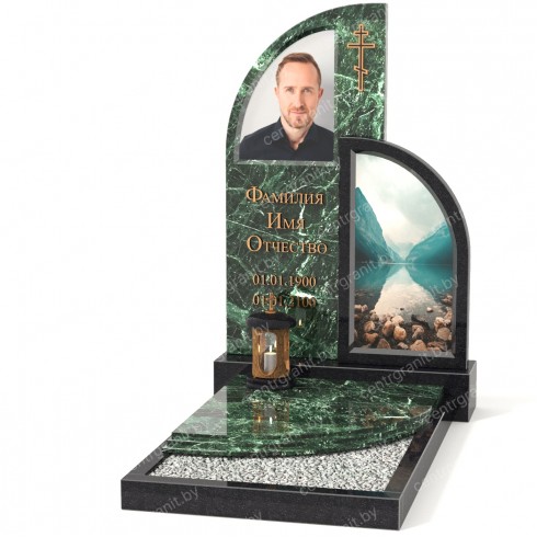 Памятник со стеклом СС-16