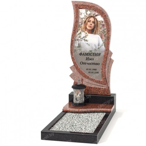 Памятник со стеклом СС-7