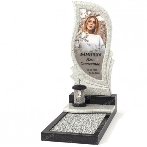 Памятник со стеклом СС-7