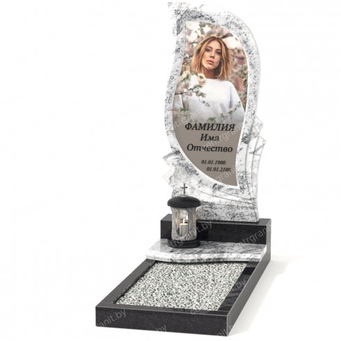 Памятник со стеклом СС-7