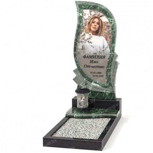 Памятник со стеклом СС-7