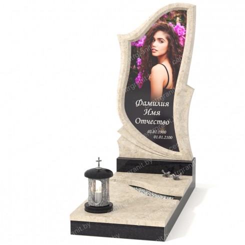 Памятник со стеклом СС-9