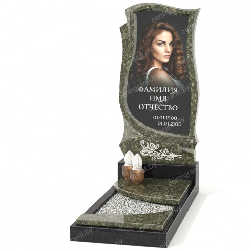 Памятник со стеклом СС-10