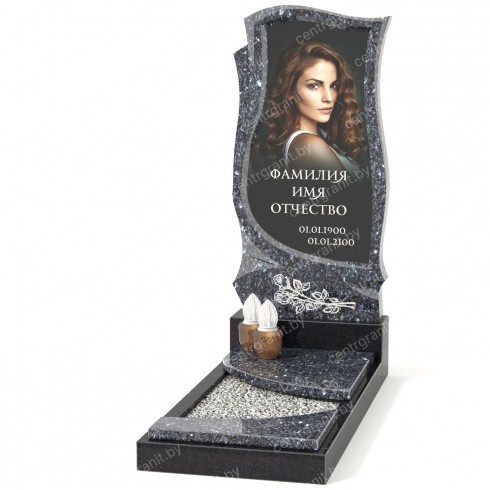 Памятник со стеклом СС-10