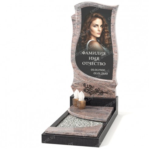 Памятник со стеклом СС-10