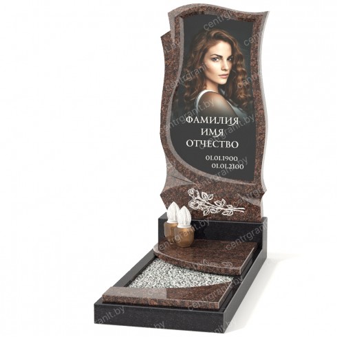 Памятник со стеклом СС-10