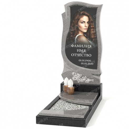 Памятник со стеклом СС-10