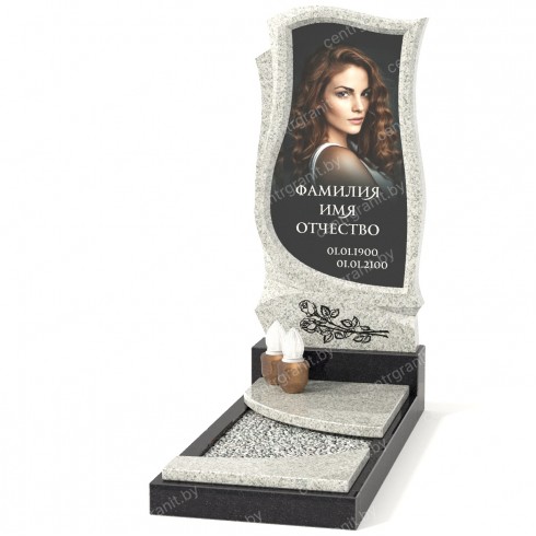 Памятник со стеклом СС-10