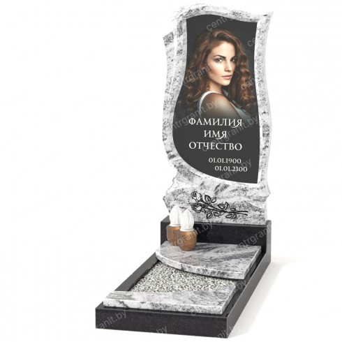 Памятник со стеклом СС-10