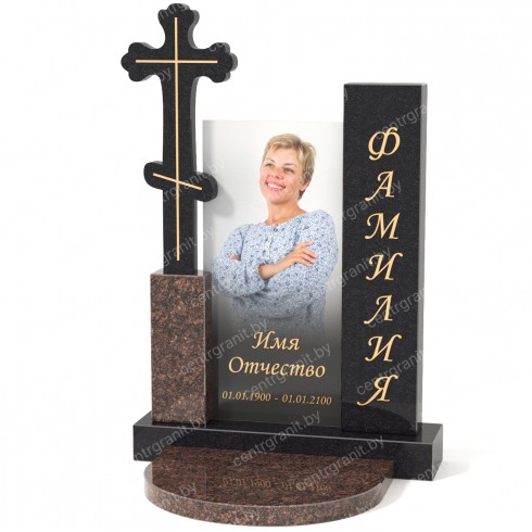 Памятник со стеклом СС-5