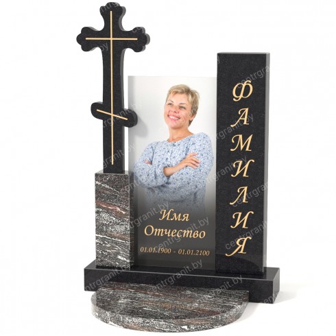 Памятник со стеклом СС-5