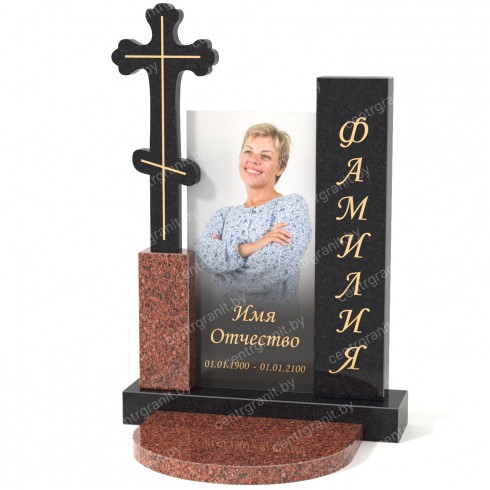 Памятник со стеклом СС-5