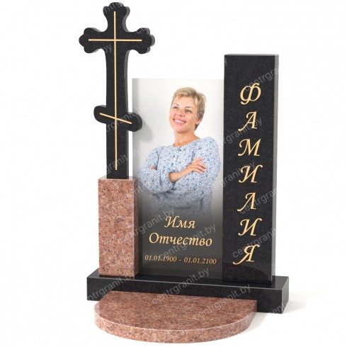 Памятник со стеклом СС-5