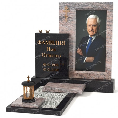 Памятник со стеклом СС-4