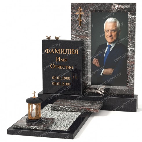 Памятник со стеклом СС-4