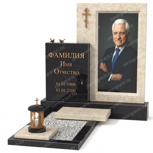 Памятник со стеклом СС-4