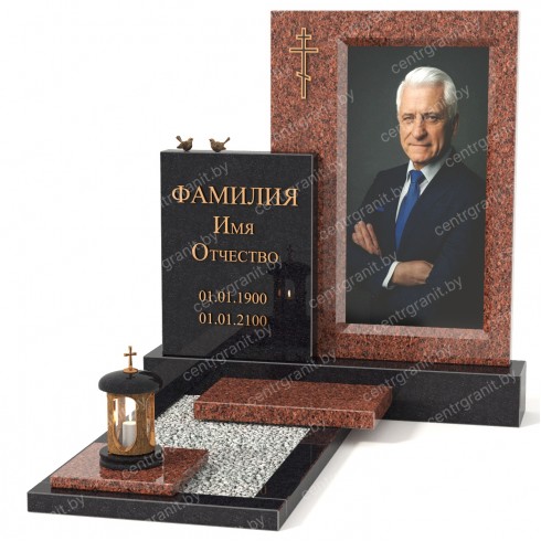 Памятник со стеклом СС-4