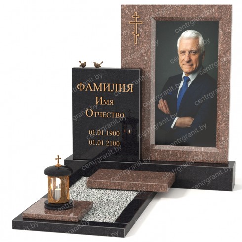 Памятник со стеклом СС-4