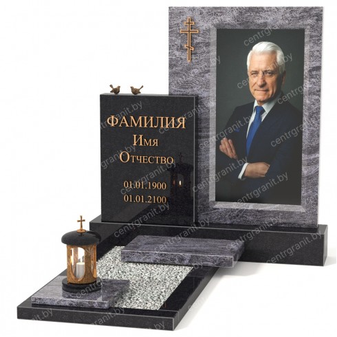 Памятник со стеклом СС-4