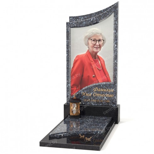 Памятник со стеклом СС-6