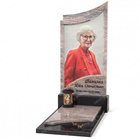 Памятник со стеклом СС-6