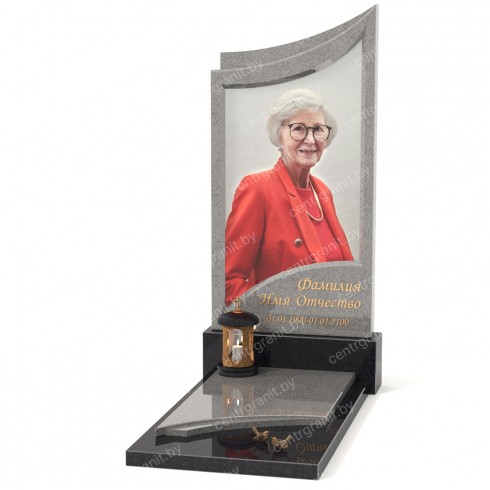 Памятник со стеклом СС-6