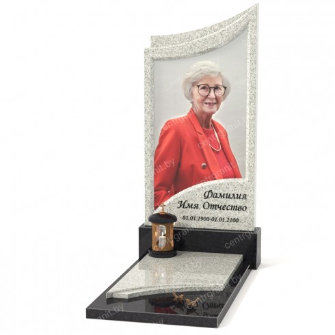 Памятник со стеклом СС-6