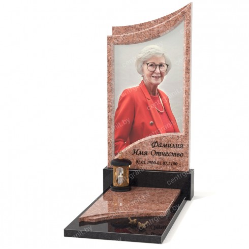 Памятник со стеклом СС-6