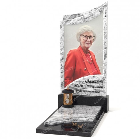 Памятник со стеклом СС-6