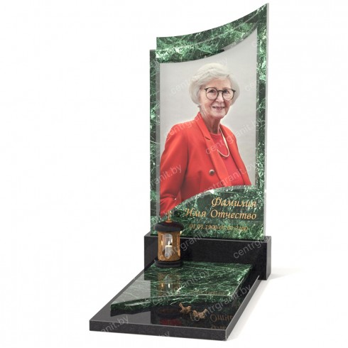 Памятник со стеклом СС-6