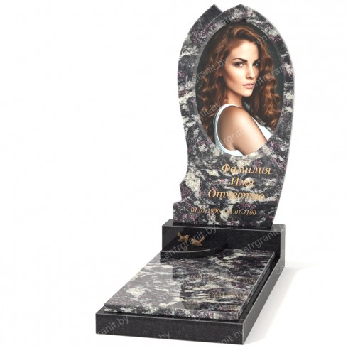 Памятник со стеклом СС-1